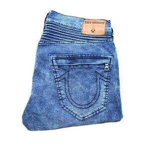 True Religion Jeans Size 29 GENO Relaxed Slim Blue